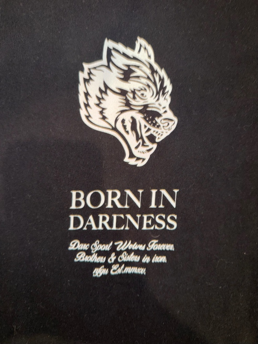 Men’s Darc Sport X Batman Born In Darcness T-Shirt - Size XL - Picture 4 of 8